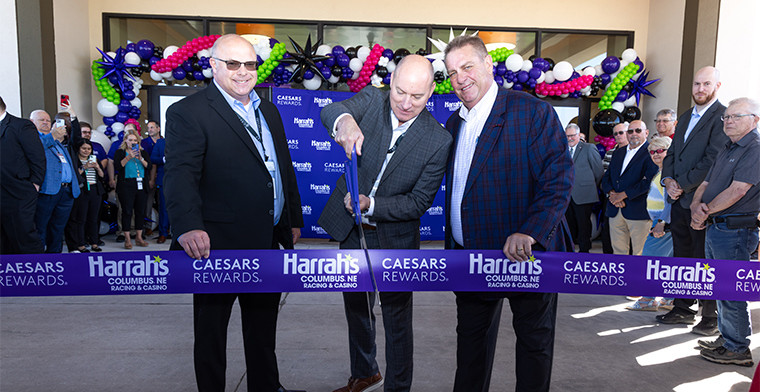 Caesars Entertainment Celebrates Grand Opening of its First Nebraska Property, Harrah’s Columbus Nebraska Racing and Casino