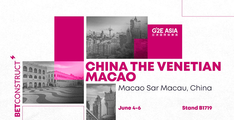 BetConstruct se dirige a Macao para asistir a G2E Asia
