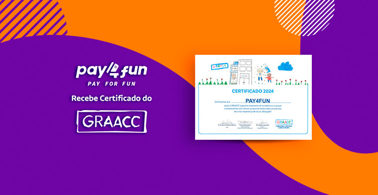 Pay4Fun Receives Certificate from GRAACC