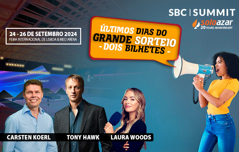 Laura Woods espera por você em Lisboa! Ganhe dois ingressos para o SBC Summit com o SoloAzar e viva uma experiência única