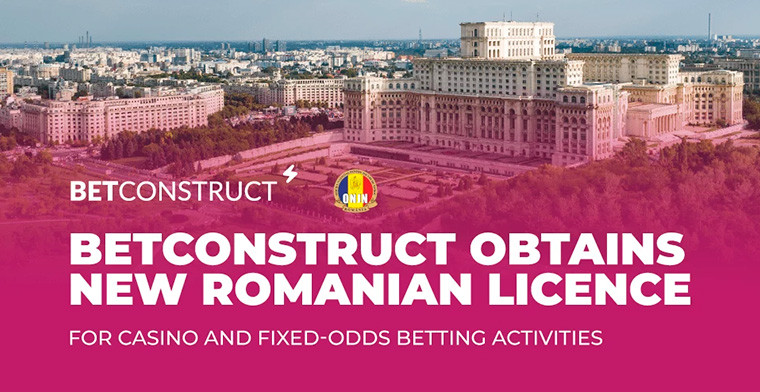 BetConstruct Acquires New Romanian Licence for Casino and Fixed-Odds Betting Activities